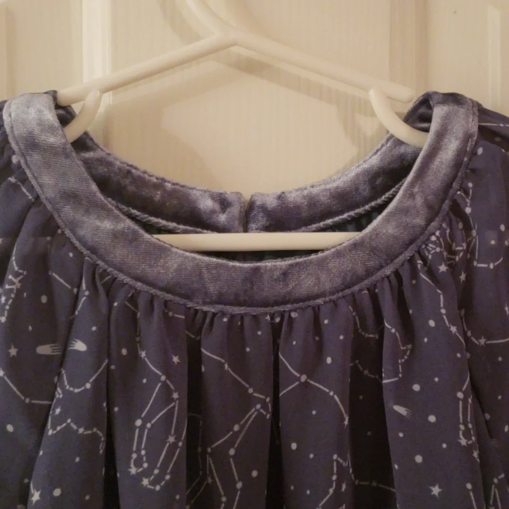 OSHKOSH Blue/White Animal Dress